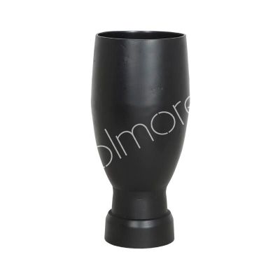 Vase ALU RAW/M.BLACK 24x24x52