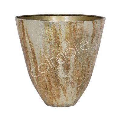 Vase IR COTTON GOLD 33x33x33