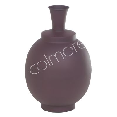 Vase dark purple ir 24x24x36