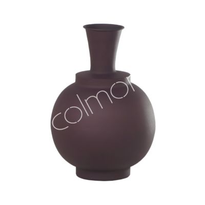 Vase dark purple ir 19x19x27
