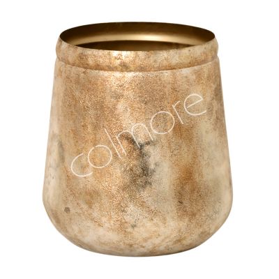 Vase IR/CHAMPAGNE GOLD 32x32x37