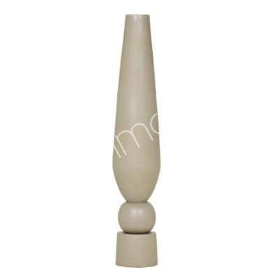 Vase ALU RAW/TAUPE 20x20x96
