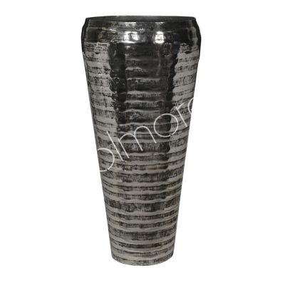 Vase ALU RAW/ANT.NI 57x57x121