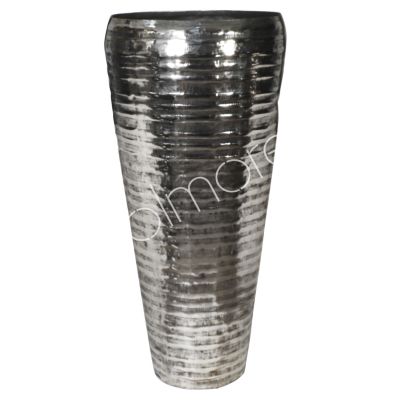 Vase ALU RAW/ANT.NI 73x73x153