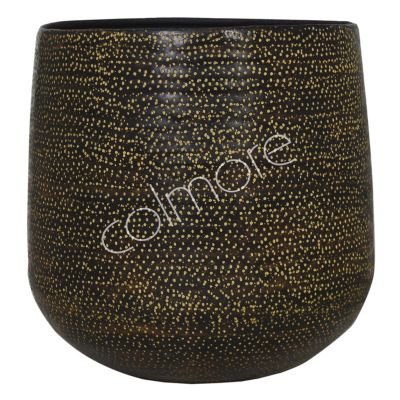 Vase ALU/BROWN 49x49x50