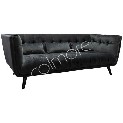 Sofa Ezra 3 seat black 203x87x74