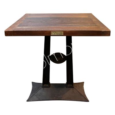 ATL Bistro table Samos sleeper wood 70x70x76
