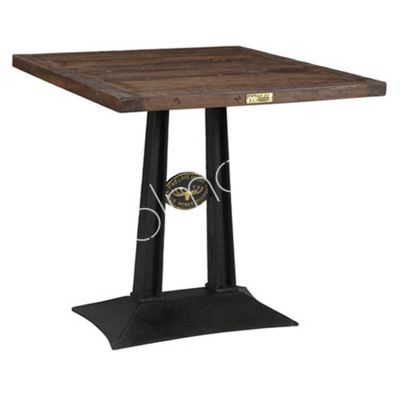 ATL Bistro table Samos sleeper wood 80x80x76