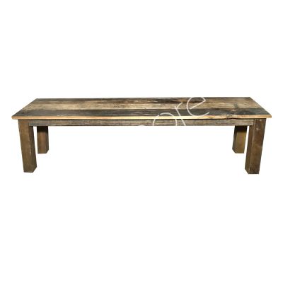 Bench recycled wood 152x36x45