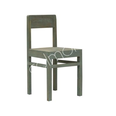 Chair baby dark green teak assorted 40x40x80