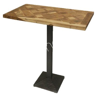 Bistro table teak wood IR 120x70x75