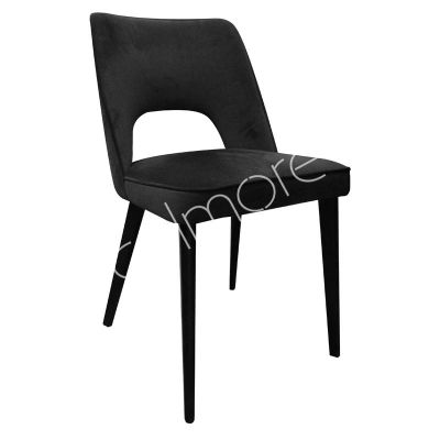 Dining chair Lily black 48x47x85