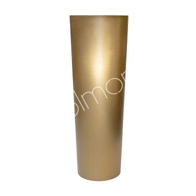 Vase ss/FR.GOLD 37x37x110