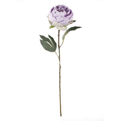Flower peony violet 67cm