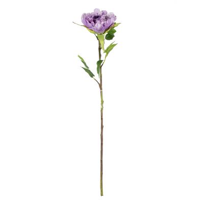 Flower peony purple 65cm