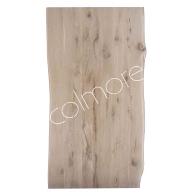 Table top oak natural tree side untreated 200x100x4