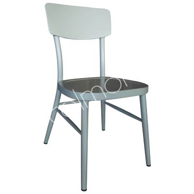 Outdoor dining chair stackable mint ALU 44x50x85