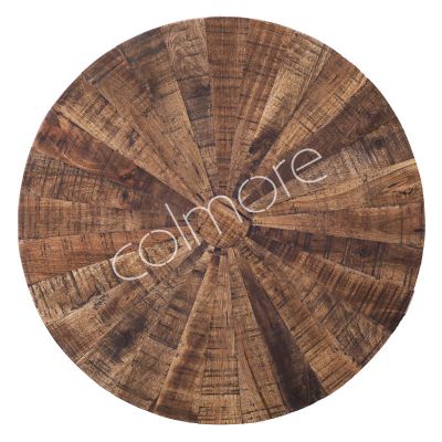 Table top round chakra bage wood 120x120x4