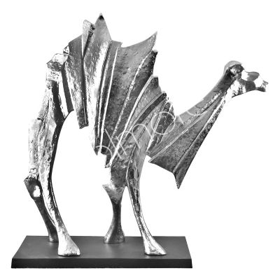 Sculpture camel abstract NI/BLACK 57x22x60