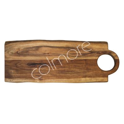 Chopping board acacia wood oiled 65x25x2.5