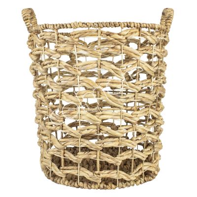 Basket natural seagrass IR 44x44x51