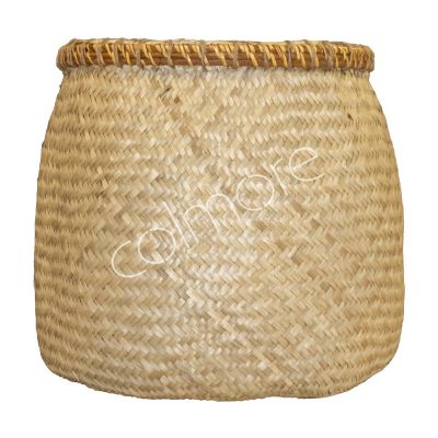 Basket natural seagrass 30x30x30