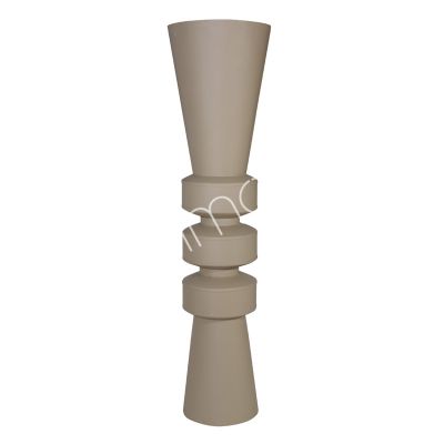 Vase IR/TAUPE 38x38x153