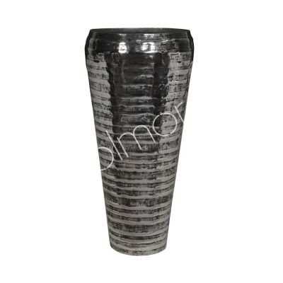 Vase ALU RAW/ANT.NI 41x41x85