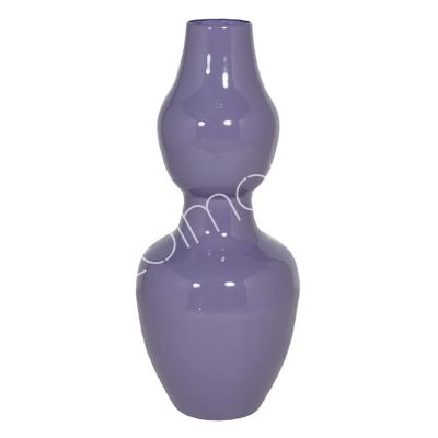 Vase lavender enamel IR 20x20x46