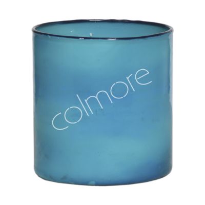 Votive blue enamel glass 10x10x10
