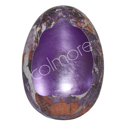 Decorative egg lilac mosaic w/purple leaf IR 45x45x60