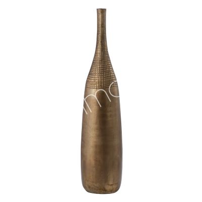 Vase ALU/ANT.BRAss 22x22x100