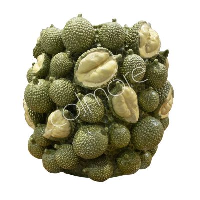 Vase durian green 33x31x32