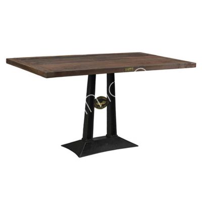 ATL Bistro table Samos sleeper wood 120x70x76