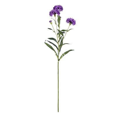 Flower cornflower purple 64cm