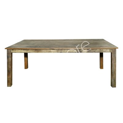 Dining table recycled wood 183x90x76