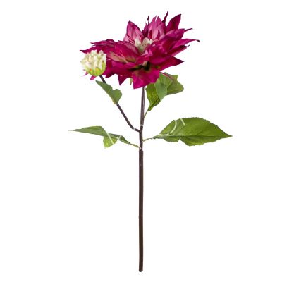 Flower dahlia deep pink 57cm
