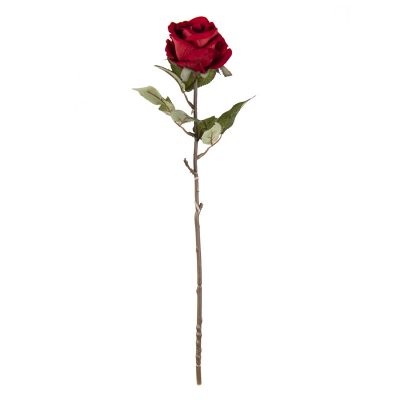 Flower rose red 52cm
