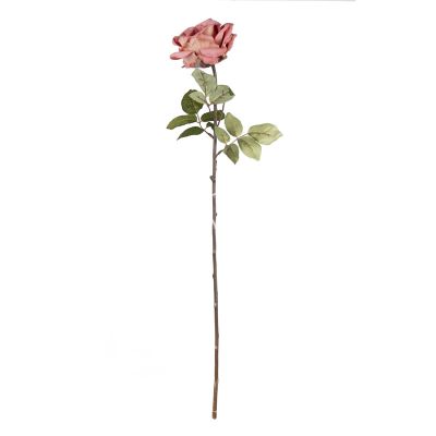 Flower rose pink 76cm