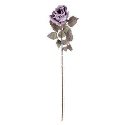 Flower rose light purple 77cm