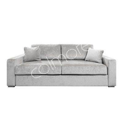 Sofa bed Gothenburg 3er grey-beige 215x92x80