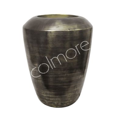 Vase ALU/ANT.BRAss 50x50x50