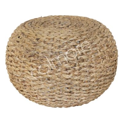 Stool natural seagrass 46x46x31