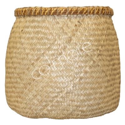 Basket natural seagrass 35x35x35