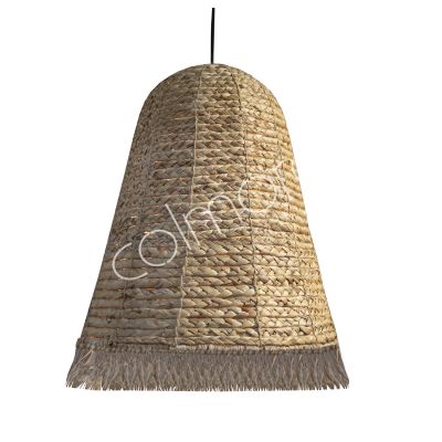 Ceiling lamp seagrass natural 40x40x55