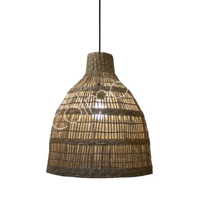 Ceiling lamp seagrass natural 40x40x45